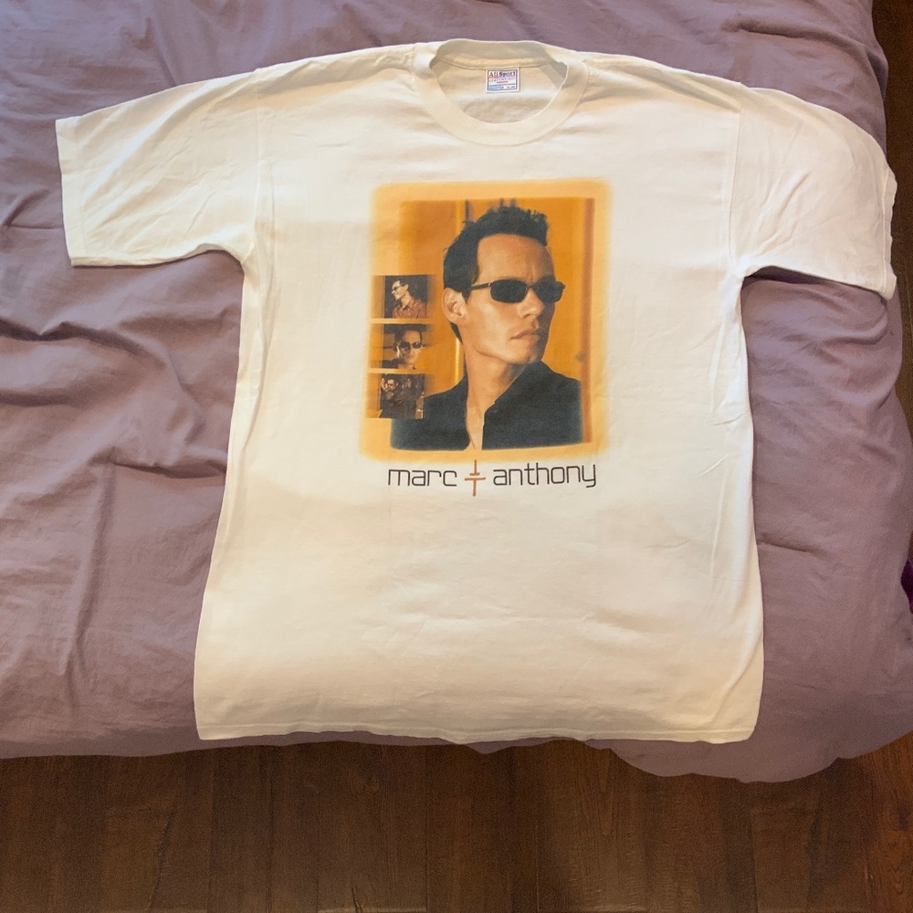 Vintage Marc Anthony Official Tour T-Shirt 2002 Size XL